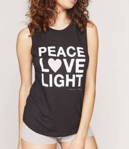 New Spiritual Gangster Tank "PEACE L❤VE LIGHT"